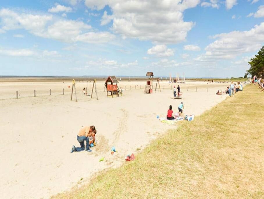 La Baie Du Mont Appartement De Vacances Proche Du Mont Saint Michel Roz-sur-Couesnon Eksteriør billede